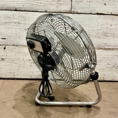 【武蔵小山店】 Electrolux サーキュレーター 扇風機 メタリック インダストリアル メタル ファン シルバー レトロ クラシックの画像