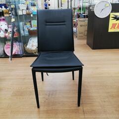 ☆ジモティー割引有☆ダイニングチェア BLK