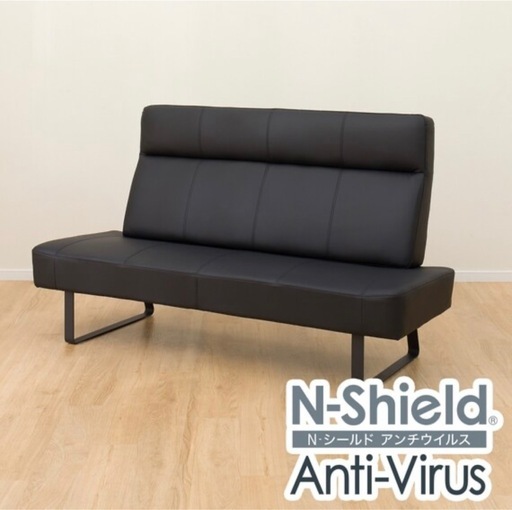 大特価❗️】傷・汚れに強い合成皮革 2人用ソファ