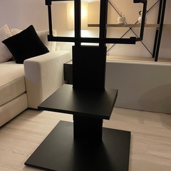 【EQUALS WALL V5ロータイプ＋シェルフ】 テレビスタ...