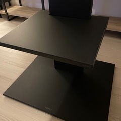 【EQUALS WALL V5ロータイプ＋シェルフ】 テレビスタンドセットの画像