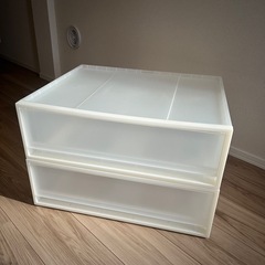 【美品‼️】衣装ケース2段