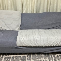 美品　ニトリ　ブラウン ソファ の画像