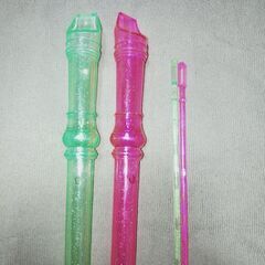 リコーダー2本の画像