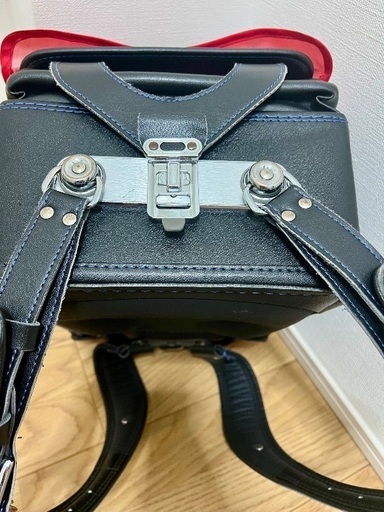 【美品】ニトリ ランドセル　キュービー わんぱく組　WPGCBB ブラックブルー