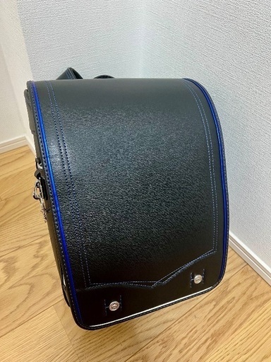【美品】ニトリ ランドセル　キュービー わんぱく組　WPGCBB ブラックブルー