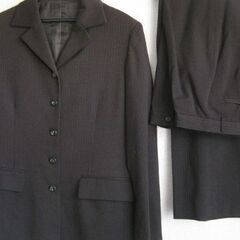 PAGE BOY）茶系（Ｍ）ウール混のスーツ３点セット☆の画像