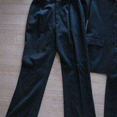 PAGE BOY）茶系（Ｍ）ウール混のスーツ３点セット☆の画像