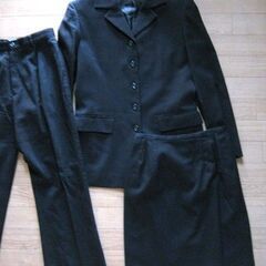 PAGE BOY）茶系（Ｍ）ウール混のスーツ３点セット☆の画像