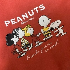 スヌーピーのバッグの画像
