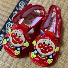 未使用品　アンパンマンサンダル　13cm