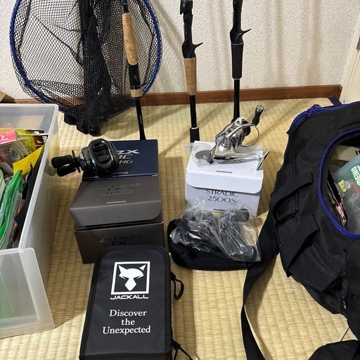 バス釣り引退セット