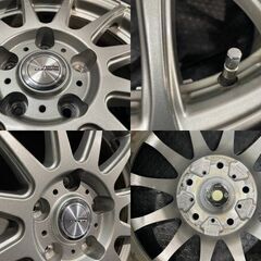 タイヤ走行短め【GOODYEAR ICENAVI7/8 205/65R16】スタッドレス【ravrion LUMIERE 16インチ 6.5J5HPCD114.3+47】ヤリスクロス等　(MTD910)クレジットカード QRコード決済可能の画像