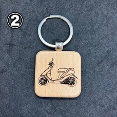 ハンドメイド　車　バイク　原付　キーホルダー　ナンバープレート　文字入れ無料の画像