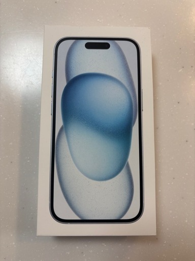 【未使用に近い】Apple iPhone 15 ブルー 128GB