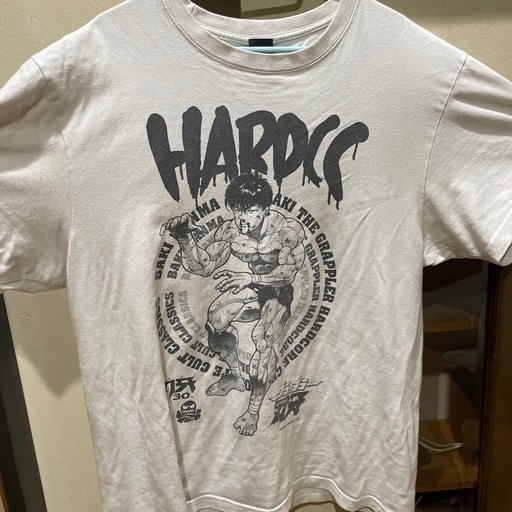 プロフィール見ていただけると助かります。刃牙道tシャツhard core