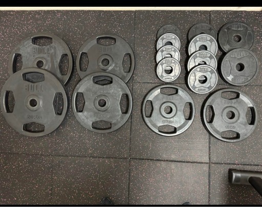 BULL ウエイトプレートまとめ売り