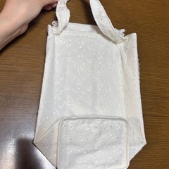 【新品未使用】ティッシュケース　レースの画像