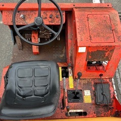 筑水キャニコム　ダンプ　セル付き　運搬車 4WD 油圧 中折れ　トレーラー 荷台 搬送 乗用 三方開  ライガー　7.2馬力　簡易始動動画ありの画像