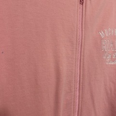 ブルゾン ジップパーカー　チャック ピンク 165 訳ありの画像