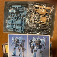 ガンプラ　MGグフカスタム他2点の画像