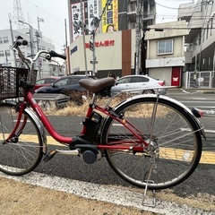 中古Panasonic電動アシスト自転車　12Ah 59800