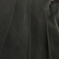 プリーツスカート 黒 XLの画像