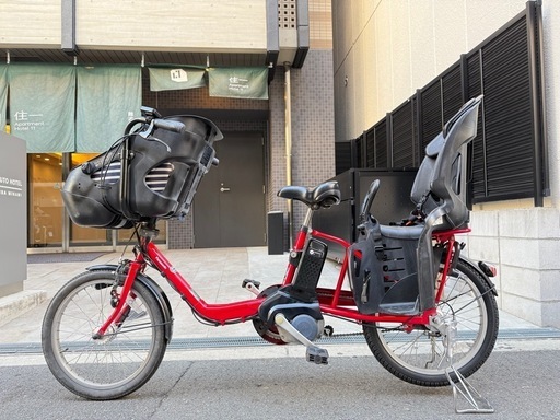大阪府 子供乗せ 3人 パナソニック 電動アシスト自転車
