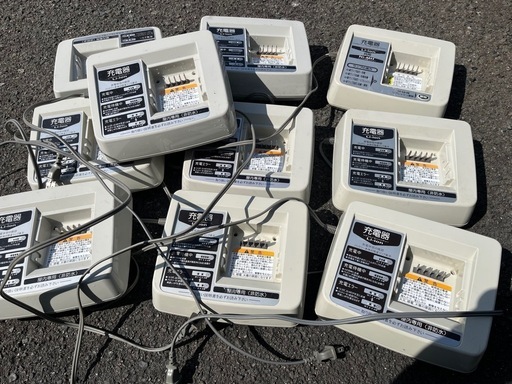 電動自転車YAMAHA充電器 電動自転車ヤマハブリヂストン充電器 10個