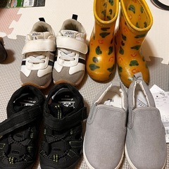 3/18まで　キッズ　男の子用シューズ　まとめ売り　15cm