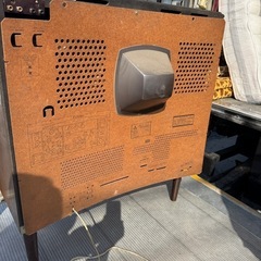 三菱　昭和レトロ　ヴィンテージ　ブラウン管テレビ　　19CK-828Uの画像