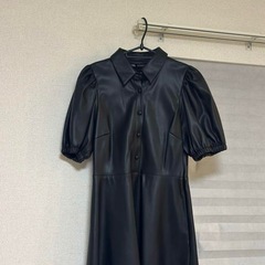 ZARA レザーワンピース
