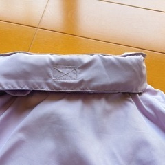 【数回のみ着用】薄紫ハイネック薄手ベスト 保冷剤入れ⁉️ありの画像