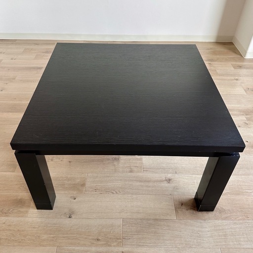 3/30まで　コタツ　KTR-3178　コイズミ モダンタイプ 家具調コタツ (75×75cm)　天然木使用