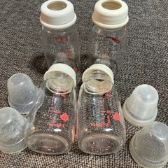 ピジョン　スリムタイプ哺乳びん耐熱ガラス製120ml他の画像