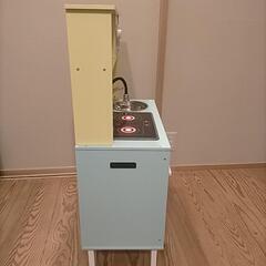 janod ジャノー　木製ハッピーデーわくわく IHキッチン　おままごとセットの画像