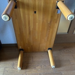 木製座卓　集成材　折りたたみ式　テーブル　天然木　座卓　木製　木製テーブル　 ローテーブル 和モダンの画像
