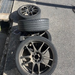 WORK 17インチホイール4本＋ナット16個