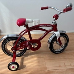 幼児用自転車　ラジオフライヤー　クラシックレッド　クルーザー