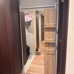 突っ張り全身鏡の画像
