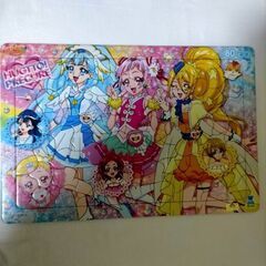 子ども向けジグソーパズル　プリキュア