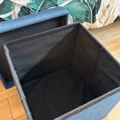オットマン　収納ボックス　折りたたみ　の画像