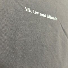 Tシャツ ディズニー グレー Mの画像