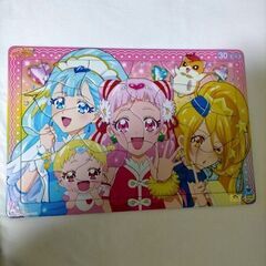 子ども向けジグソーパズル　プリキュア