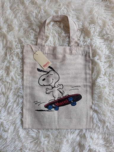 Merci Paris メルシーパリス スヌーピートートバッグ