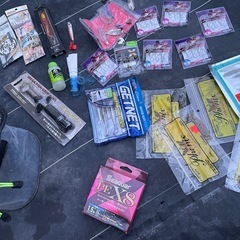 釣り道具　未使用品多いの画像