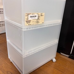 引取り決定無印良品収納ケースの画像