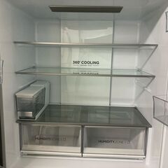 【良品】2024年製 Haier/ハイアール フレンチドア 冷凍冷蔵庫 470L JR-GX47A 引き取り限定 神奈川県横須賀市 4ドア/自動製氷有りの画像