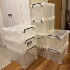 バックル式コンテナ/JEJアステージ NCボックス 　大中小  9個セット(中古)の画像