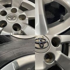 タイヤ新品 バランス済 TY Gsi-6 215/65R16 スタッドレス【トヨタ 20アルファード 純正ホイール 16インチ 6.5J5HPCD114.3+33】　(MTY211)クレジットカード QRコード決済可能の画像